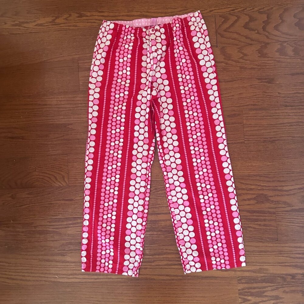 Vintage 2000’s Victoria’s Secret PINK Polka Dots Pajama Pants PJs Size Large i - Picture 11 of 12